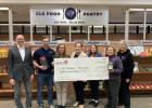 Pictured from left, Adam Marcotte, English Faculty & Honors Program Coordinator; Erich Heppner, Director of Student Life; Kate Adornetto, Foundation Director; Dr. Hara Charlier, President of CLC; Amy Matter- Hines, Foundation Assistant; Julie Despot, Brainerd Lakes Area AAUW; Colleen LeBlanc, Brainerd Lakes Area AAUW. (Submitted photo)