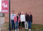 Six students at Staples-Motley High School were recognized recently for their academic and extracurricular achievements. Pictured, back row from left, are Cole Winkels, Tabetha Allen, Bo Erholtz. Front row, from left: Leah Bestland, Addison Lorber, Madysen Hull. Lorber was selected as the school’s 2020-21 ExCEL Award winner and will be going on to represent SM at the state level. Winkels and Allen were selected as the school’s AAA Award winners and will be moving on to the Section 6 contest. Bestland, Hull 