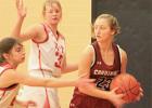Lauren Rutten looks to pass