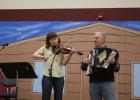 A variety of fiddlers showcased their talents at the Fiddler’s Contest in Pillager April 13. Pictured above, from left, are Nikole Thorson of Brainerd accompanied by Arnie Anderson on accordion.Thorson took first place in her age group.