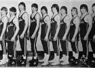 The 1973 Staples wrestling team, from left, Harry Goeden, Mark Bendson, Tim Dumpprope, Bill Bendson, Mike Hajek, Charlie Sowers, Kevin Olsen, Jeff Marden, Jeff Cizek, John Perkins, Ron Kern, Roger Madson, coach Don Dravis. Not pictured, Rich Madson.