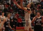 Alex Schultz slips past the Crosby-Ironton defense for a score in the second half. (Staples World photos by Mark Anderson)