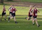 From right, Lyle Brownell, Issiah Tabatt, Tanner Robben, an opponent, and Luke Brownell. 