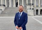 Staples City Council member John Jewison in front of the U.S. Capitol steps in Washington, D.C.